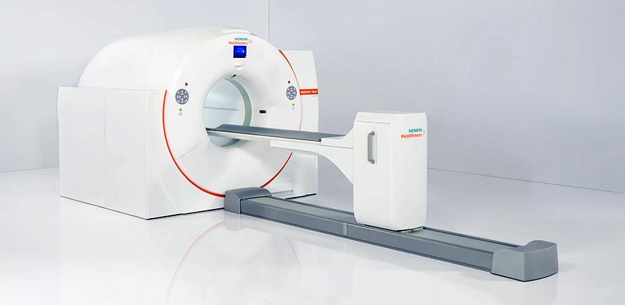 Siemens Healthineers Biograph Vision Quadra Total-Body PET Scanner. Credit: Siemens Healthineers Siemens Healthineers Biograph Vision Quadra Total-Body PET Scanner. Credit: Siemens Healthineers